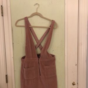 Corduroy Jump Suit Dress